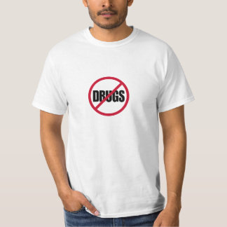 T-shirts Diga não às drogas