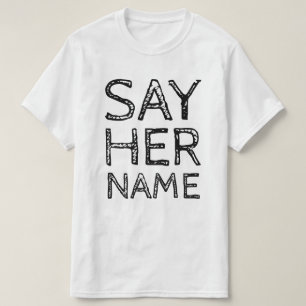 T-SHIRTS DIGA O NOME DELA