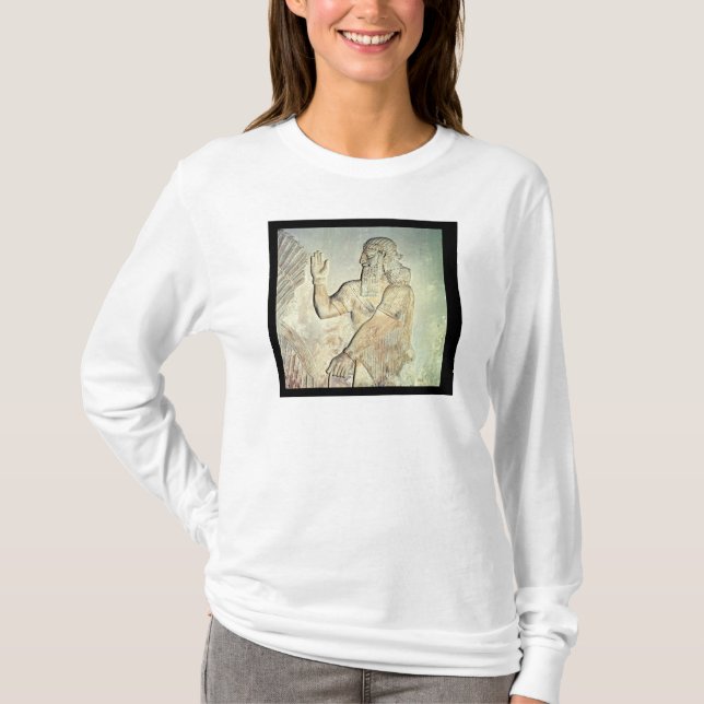 T-shirts Dignatário, alivio, Assyrian (Frente)