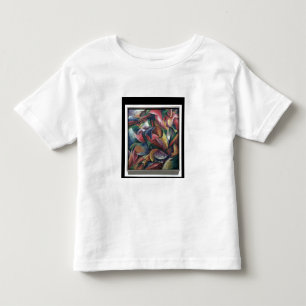 T-shirts Dinamismo do corpo, 1913 (óleo em canvas)
