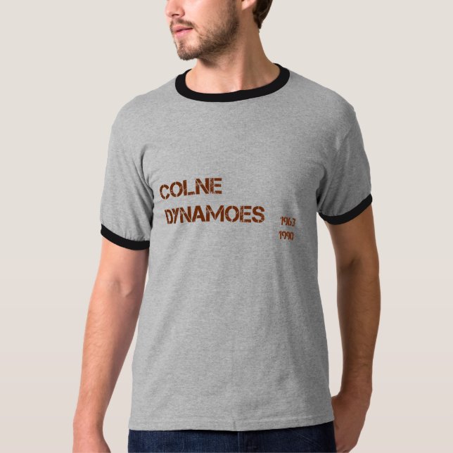 T-shirts Dínamos de Colne (Frente)