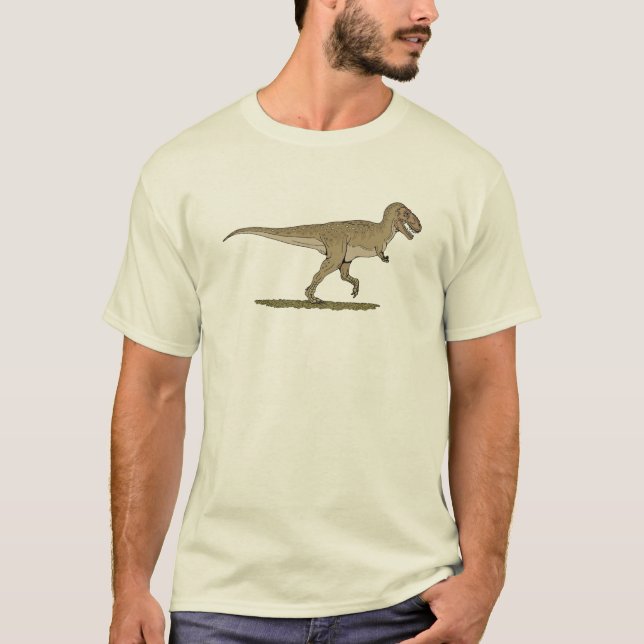 T-shirts Dinossauro Cretáceo Tyrannosaurus rex (Frente)