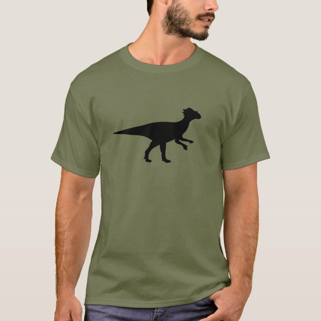 T-shirts Dinossauro de Pachycephalus (Frente)