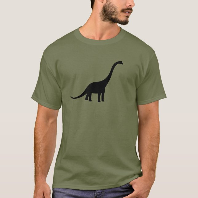 T-shirts Dinossauro do Brachiosaurus (Frente)