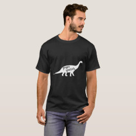 T-shirts Dinossauro engraçado do pai de Saurus da papá