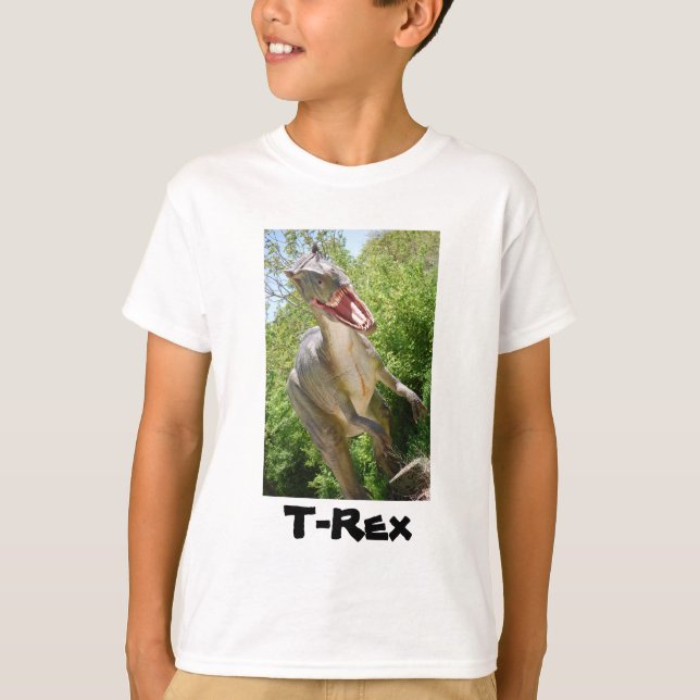 T-shirts Dinossauro T-Rex (Frente)