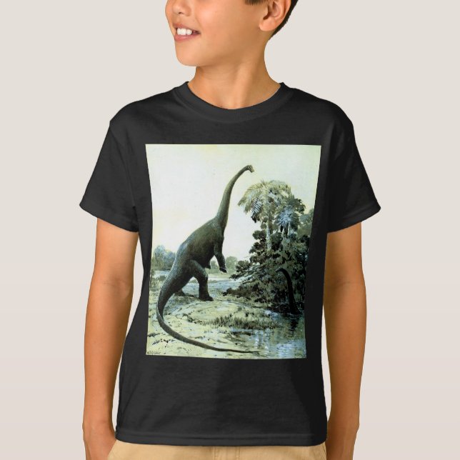 T-shirts diplodocus (Frente)