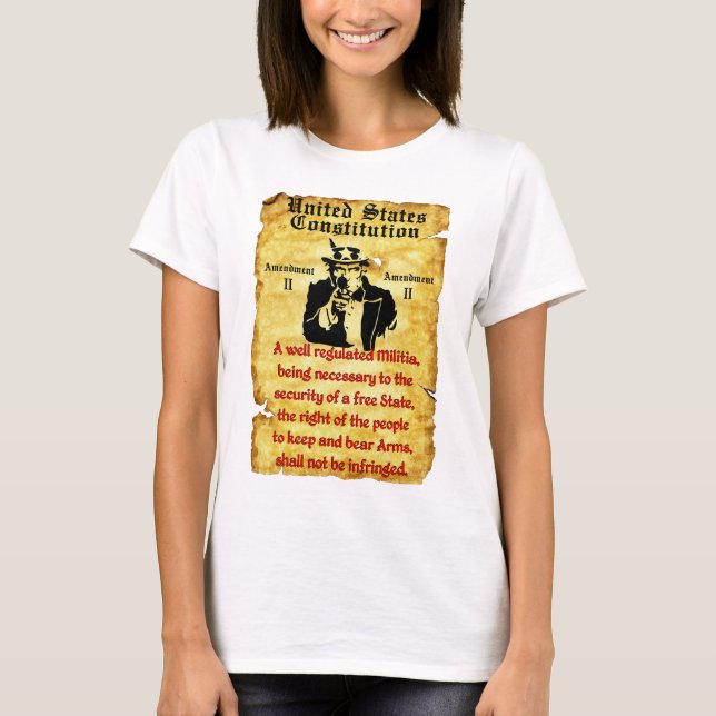 T-shirts Direito para carregar os braços (Frente)