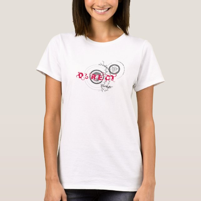 T-shirts Direto feminino do DS (Frente)