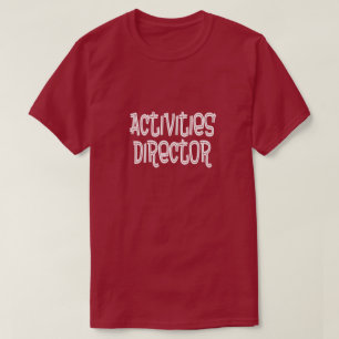 T-shirts Diretor das atividades