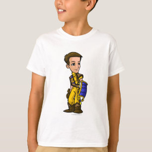 T-shirts Dirigíveis Jogador de Funcionarios do Deserto Perd