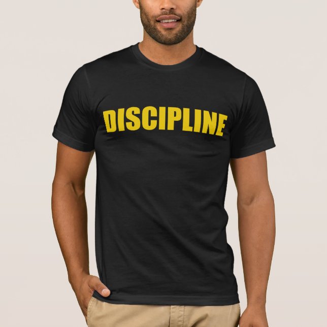 T-shirts disciplina (Frente)