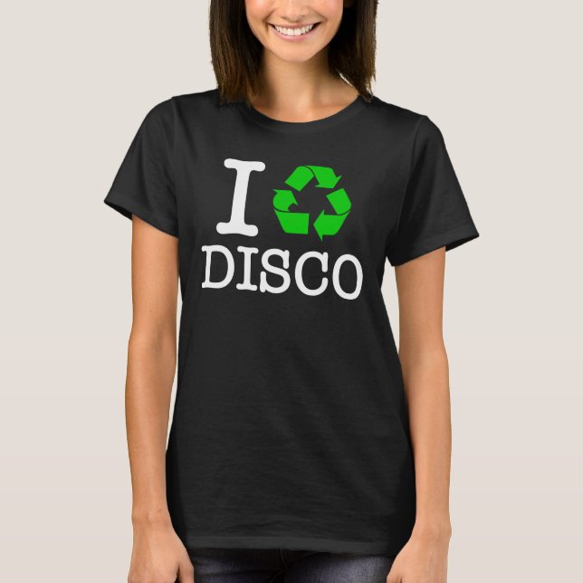 T-shirts Disco do Reciclar (Frente)