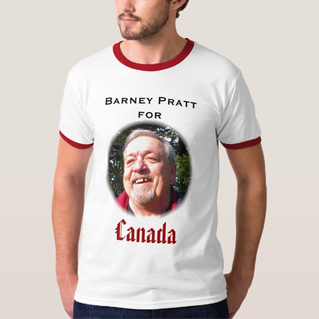 T-shirts Discussão Pratt para Canadá (Frente)
