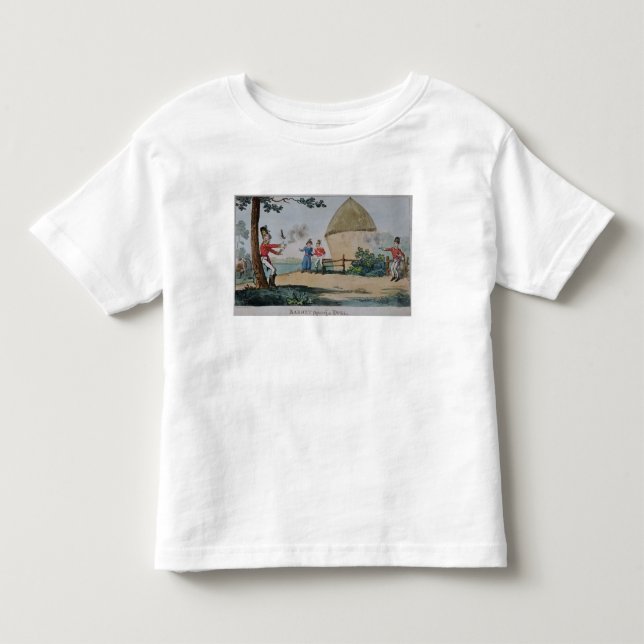 T-shirts Discussão que luta um duelo (Frente)
