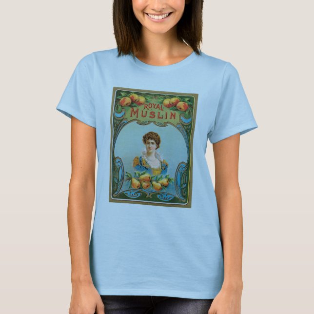 T-shirts Diso Tecido Label Art Royal Muslin (Frente)