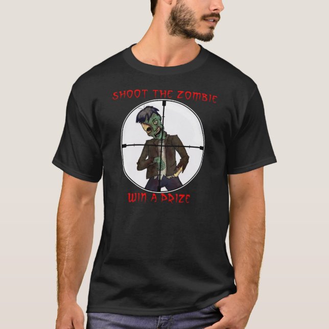 T-shirts Dispare no zombi (Frente)