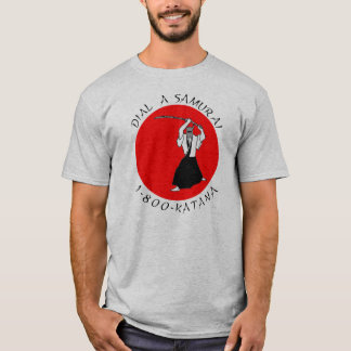 T-shirts Disque um Tshirt do samurai