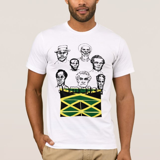 t-shirts diurnas da jamaica (Frente)
