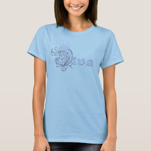 T-shirts diva (Frente)