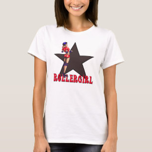 T-shirts diva de derby do rolo