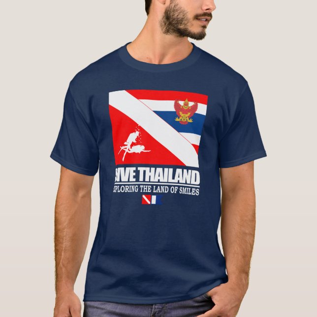T-shirts Dive Thailand Roupa (Frente)