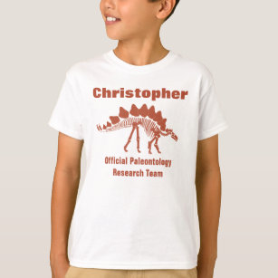 T-shirts Diversão do Dinossauro da Paleontologia