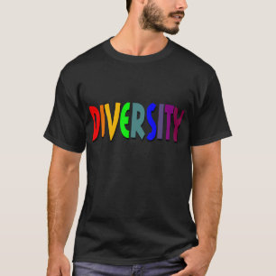 T-shirts Diversidade (arco-íris)