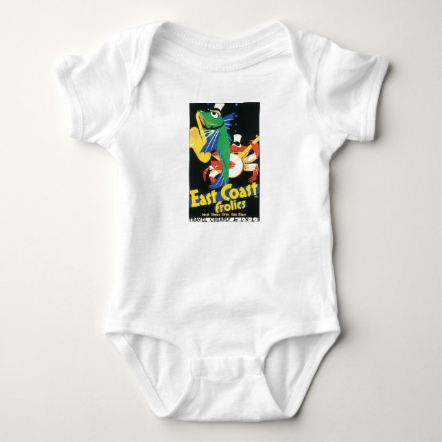 T-shirts Diversões da Costa Leste (Frente)