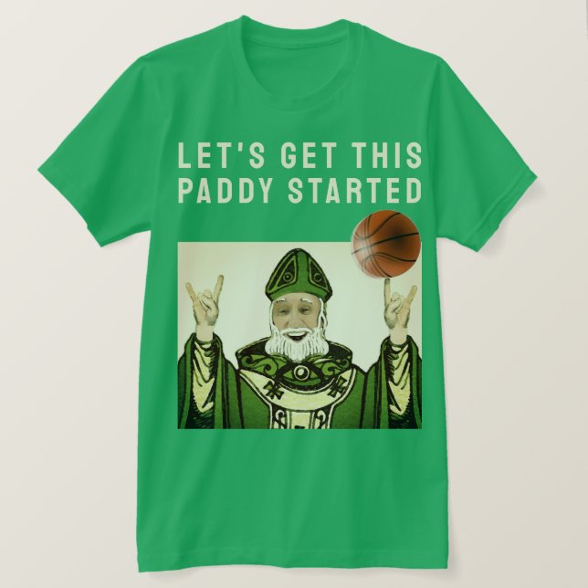 T-shirts Divertido St. Patrick (Frente do Design)