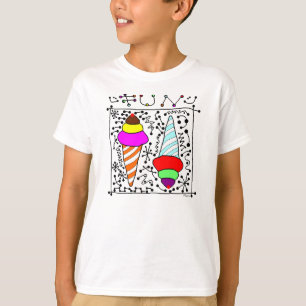 T-shirts Divertimento do sorvete
