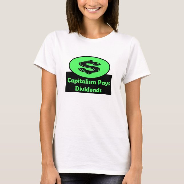 T-shirts Dividendos do capitalismo II (Frente)