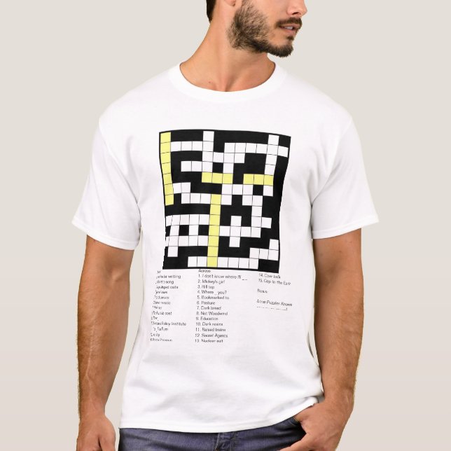 T-shirts Divisa dos Puzzlers (Frente)