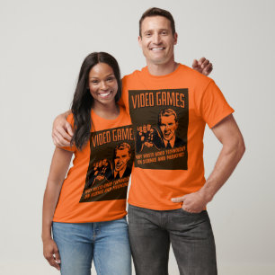 T-shirts Dizer engraçado do jogo de vídeo