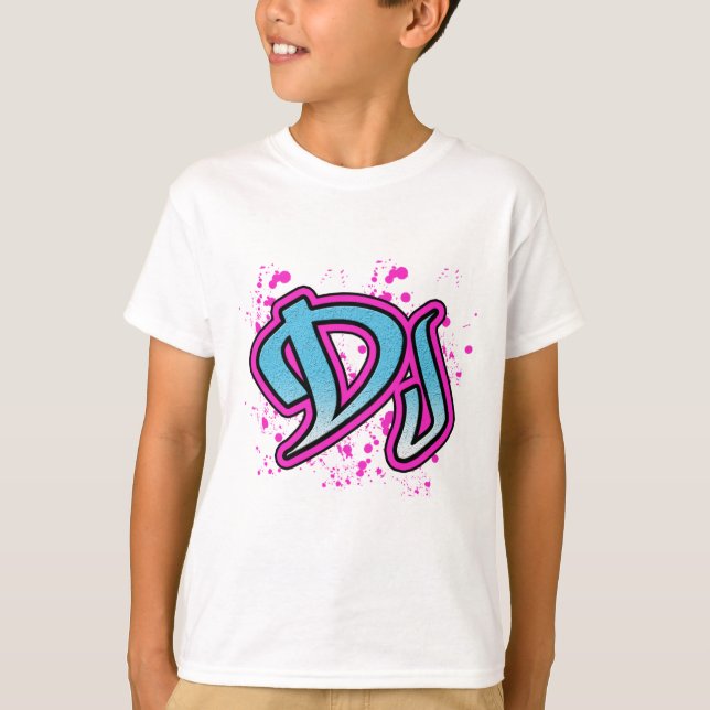 T-shirts DJ Graffiti (Frente)