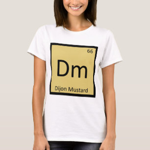 T-shirts Dm - Símbolo de Mesa periódica da química da mo