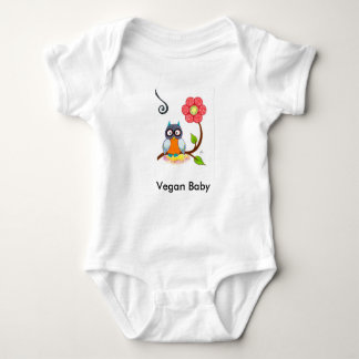 T-shirts Do "Bodysuit do tutu do bebê Vegan"