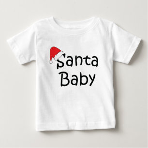 T-shirts Do "camisa do bebê papai noel"