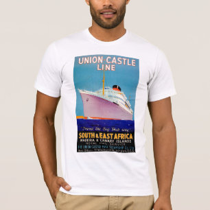 T-shirts ~ do castelo da união a maneira grande do navio