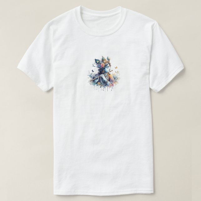 t-shirts do desenhador Lord Krishna para homens (Frente do Design)