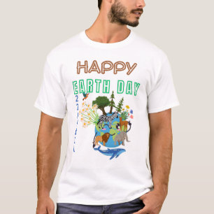 t-shirts do feliz dia da Terra