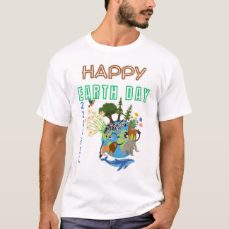 t-shirts do feliz dia da Terra