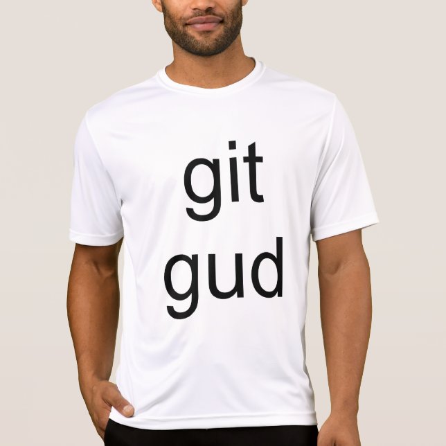 T-shirts do '' GUD git '' (Frente)