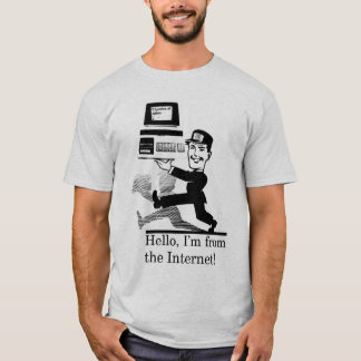 T-shirts Do Internet (cinzas)