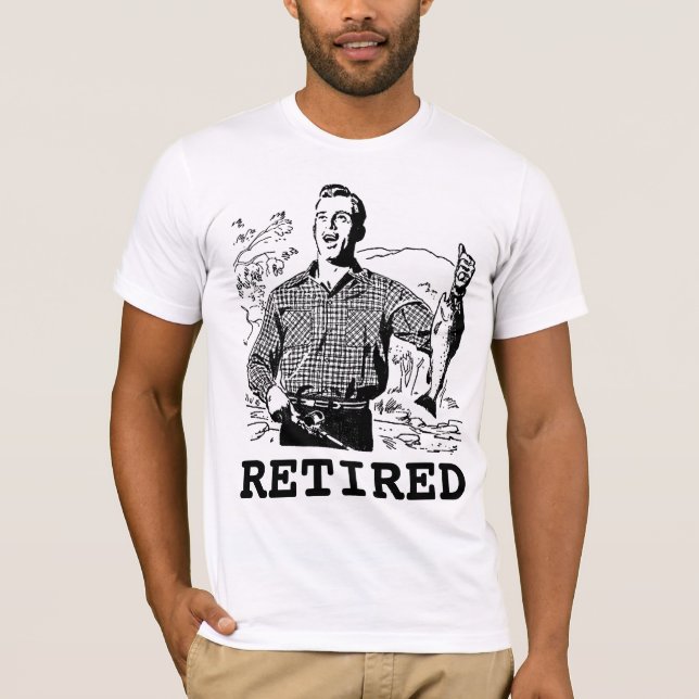 T-shirts do lago de pesca REFORMA RETIRADA (Frente)