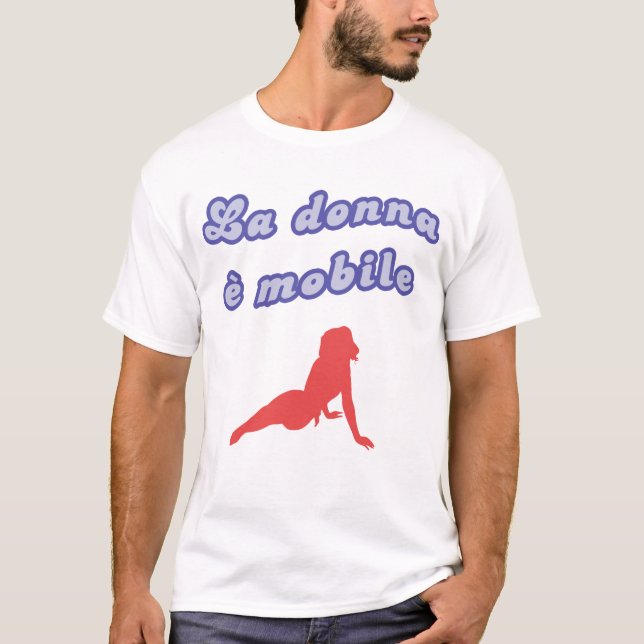 T-shirts Do "móbil de donna e La " (Frente)