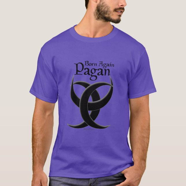 T-shirts Do nascer Pagan 01 outra vez (Frente)