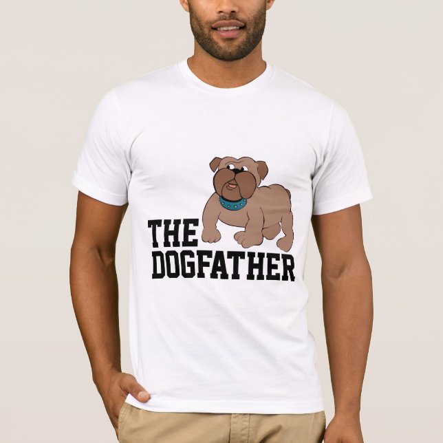 T-shirts DO PAI DE CACHORRO PAI (Frente)