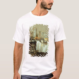 T-shirts Do pequeno almoço vida ainda, 1638