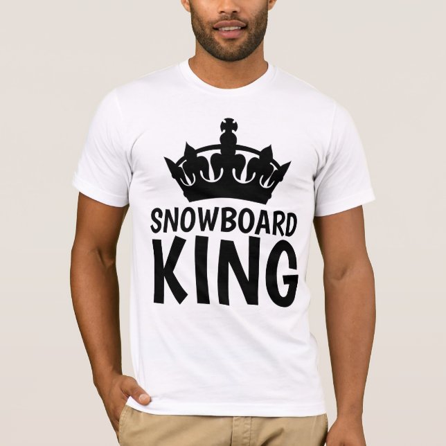 T-shirts do REI DO PAINEL DE NEVE (Frente)